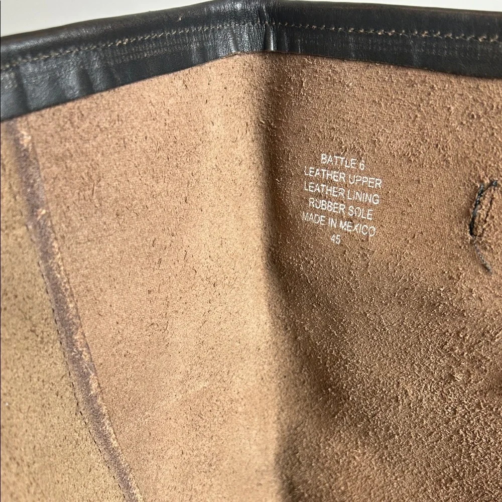 Freebird Distressed Battle Brown Knee-High Boots - Picture 7 of 8